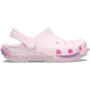 Crocs Unisex-Child Classic Graphic Clog | Casual Shoes(Pink Milk 1)