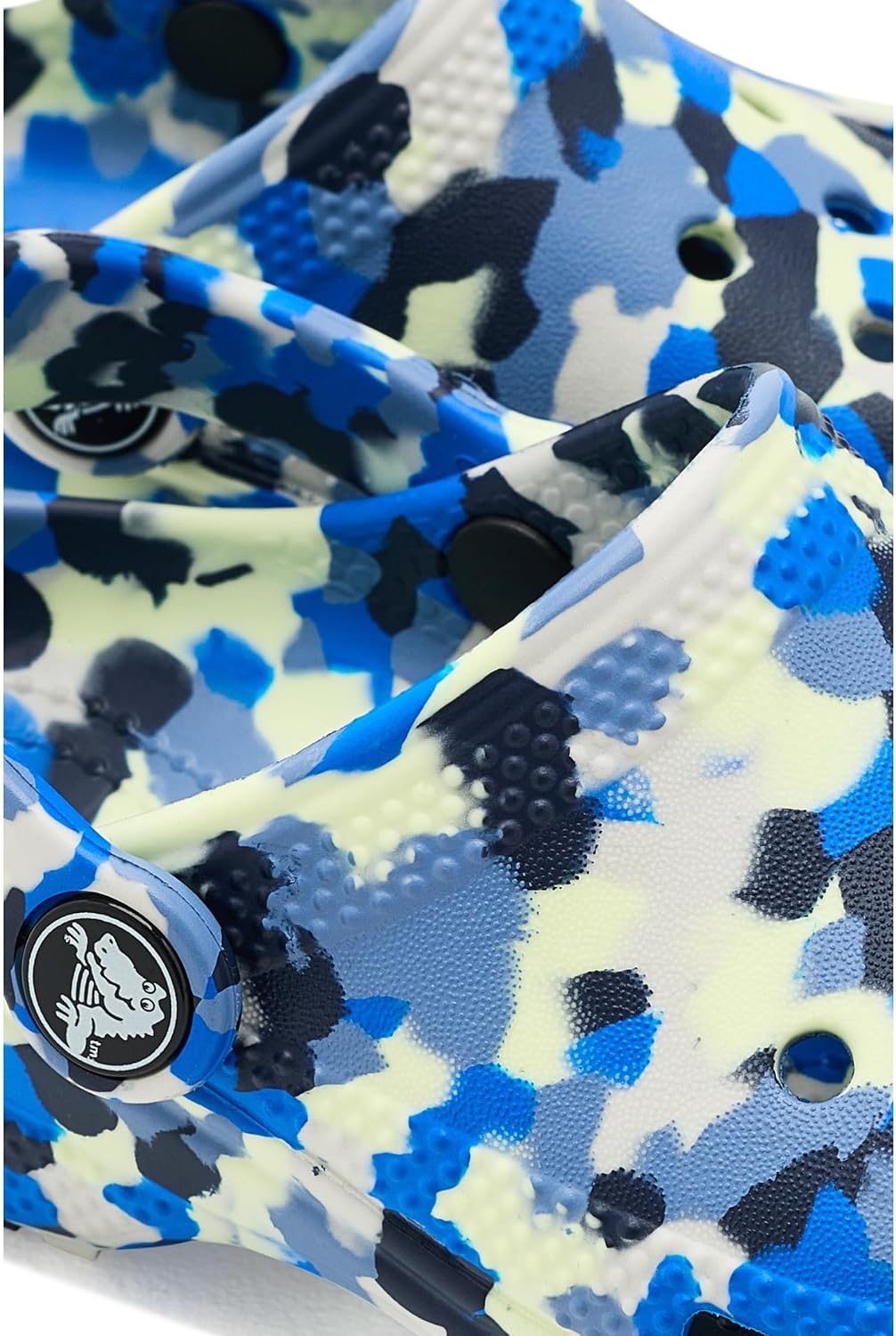 image:imageCrocs UnisexChild Classic Watercolor Marbled ClogGlow LightMulti Confetti