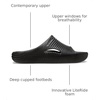 Crocs Unisex Adult Mellow Recovery Slides(Blackone)