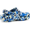 Crocs Unisex-Child Classic Watercolor Marbled Clog(Glow Light/Multi Confetti)