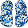 Crocs Unisex-Child Classic Watercolor Marbled Clog(Glow Light/Multi Confetti)