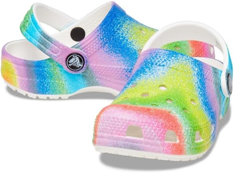 image:imageCrocs Kids Classic Tie Dye ClogsMulti Spray