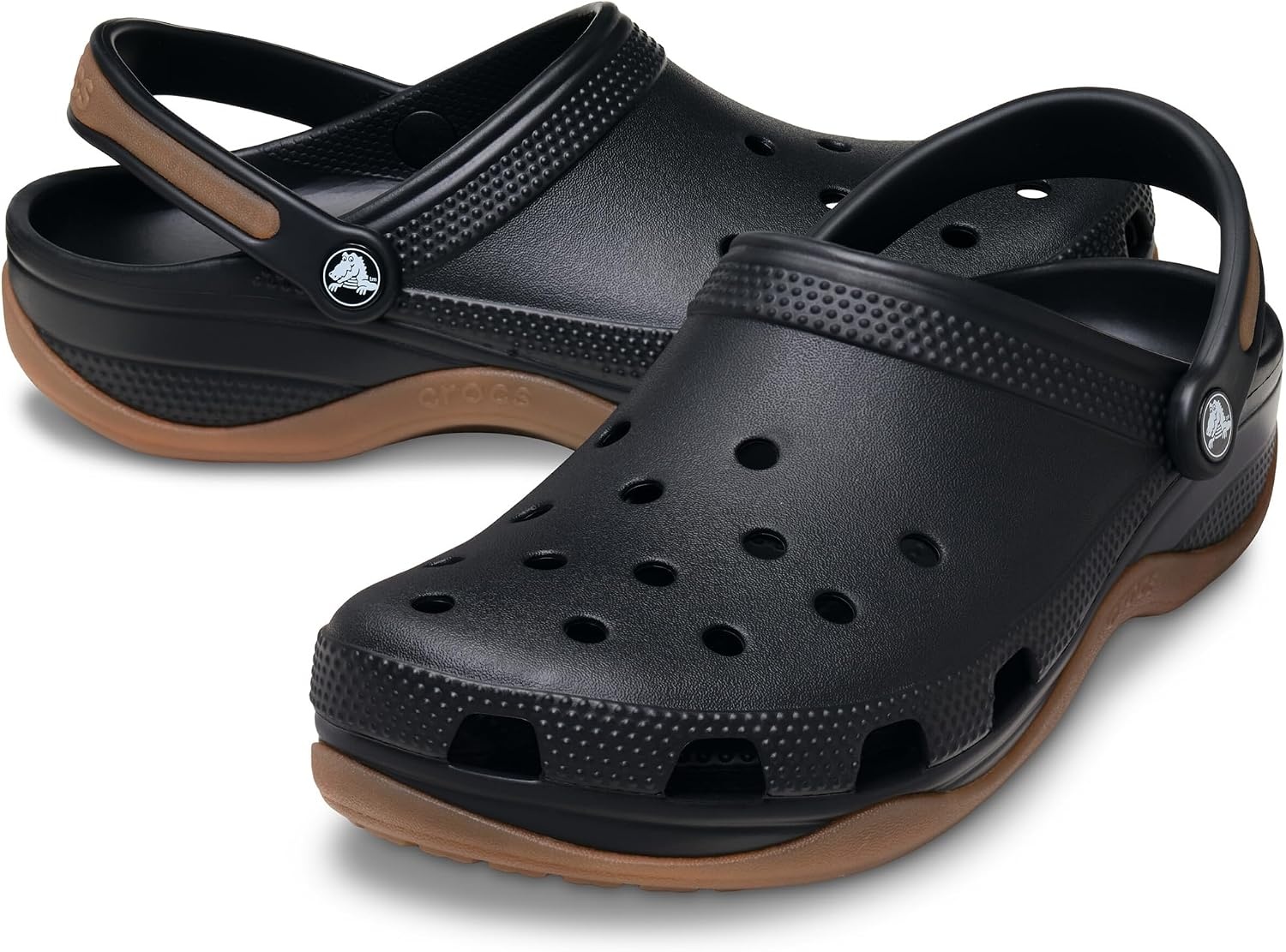 image:imageCrocs Unisex Adult Classic EVO Lightweight Comfortable SlipOn ClogsBlackGum