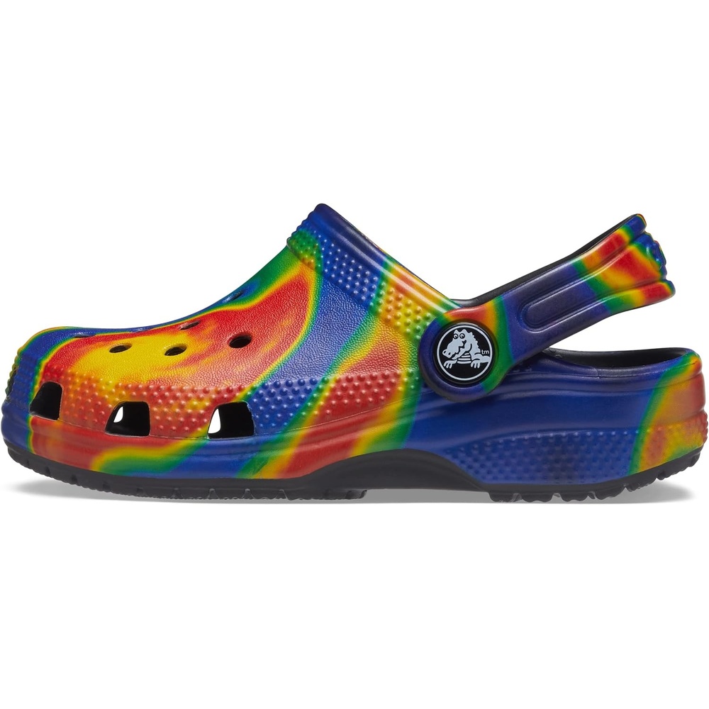 image:imageCrocs Kids Classic Tie Dye ClogsNavyBlack