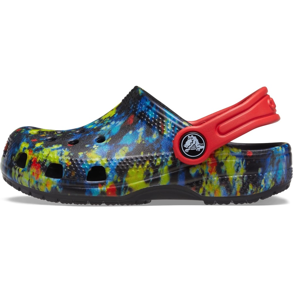 image:imageCrocs Kids Classic Tie Dye ClogsTurquoise TonicMulti
