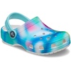 Crocs Kids’ Classic Tie Dye Clogs(Pastel Solar Rainbow)