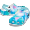 Crocs Kids’ Classic Tie Dye Clogs(Pastel Solar Rainbow)