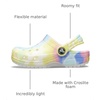 Crocs Kids’ Classic Tie Dye Clogs(Pastel Tie Dye)