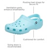 Crocs Unisex-Adult Classic Clogs(Ice Blue)