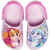 Crocs Unisex-Child Paw Patrol Clogs, Kid and Toddler Shoes(Ballerina Pink/Pink)