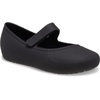 Crocs Womens Brooklyn Flat K Stucco(Black)