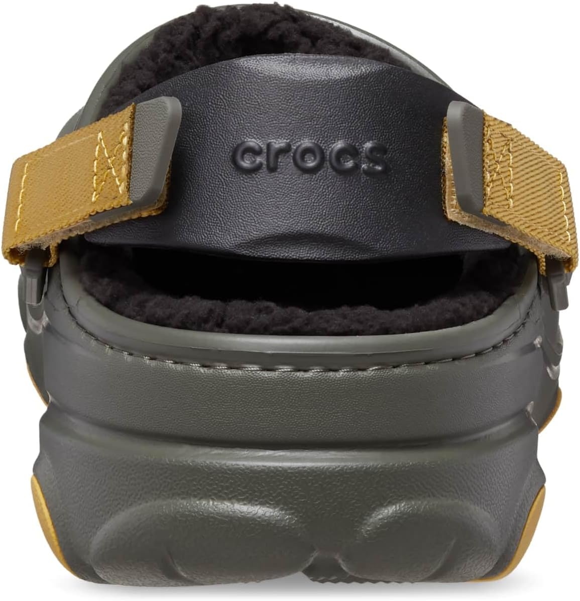 image:imageCrocs UnisexAdult Classic All Terrain Lined Clogs Adjustable Heel StrapGrey