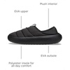Crocs unisex-adult Tent Moc(Black/Black)