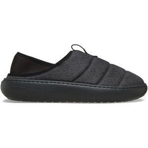 Crocs unisex-adult Tent Moc(Black Suede)