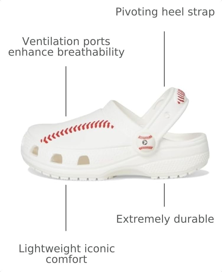 image:imageCrocs Classic Sports Clogs Little KidBig Kid Baseball 1 Medium