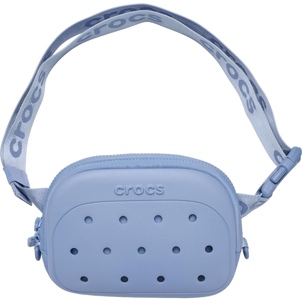 image:imageCrocs Classic Belt Waist Bag Customizable Fanny Pack Personalize with Jibbitz Charms Black One SizeBlue Haze
