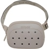 Crocs Classic Belt Waist Bag, Customizable Fanny Pack, Personalize with Jibbitz Charms, Black, One Size(Taupe)