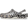 Crocs Unisex-Adult Classic Clog – Seasonal Graphic(Checkered)