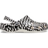 Crocs Unisex-Adult Classic Clog – Seasonal Graphic(Checkered)