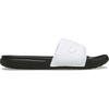 Crocs Men’s All Day Slide Lightweight Slip-On Sandals(Black White)