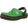 Crocs Unisex Adult Crocband Clogs(Kelly Green Black)