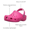 Crocs Kid’s Classic Clog (Little Kid/Big Kid/Toddler)(Candy Pink)