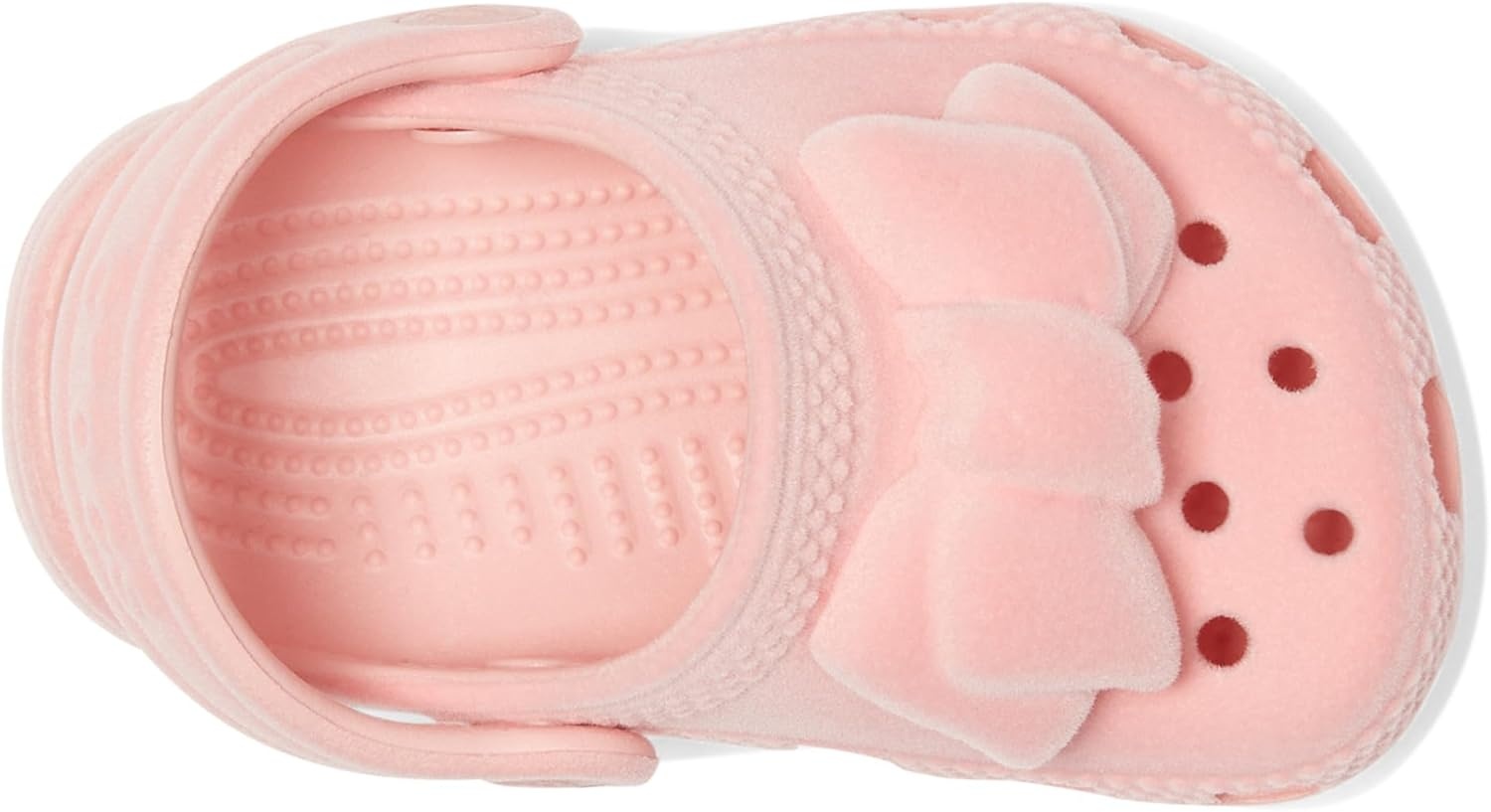 image:imageCrocs Baby Girls Classic Littles ClogsPowder Pink Velvet