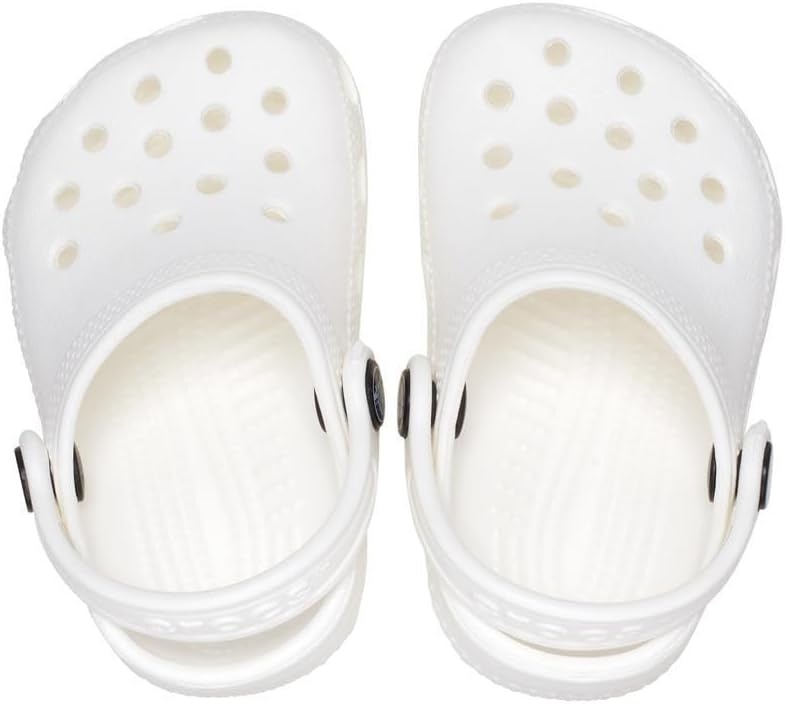 image:imageCrocs Baby Girls Classic Littles ClogsWhite