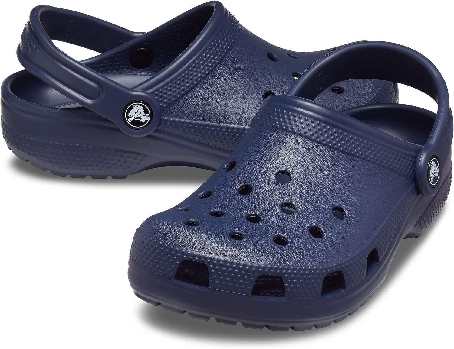 image:imageCrocs Girls Kids Classic Clogs Navy 6 us