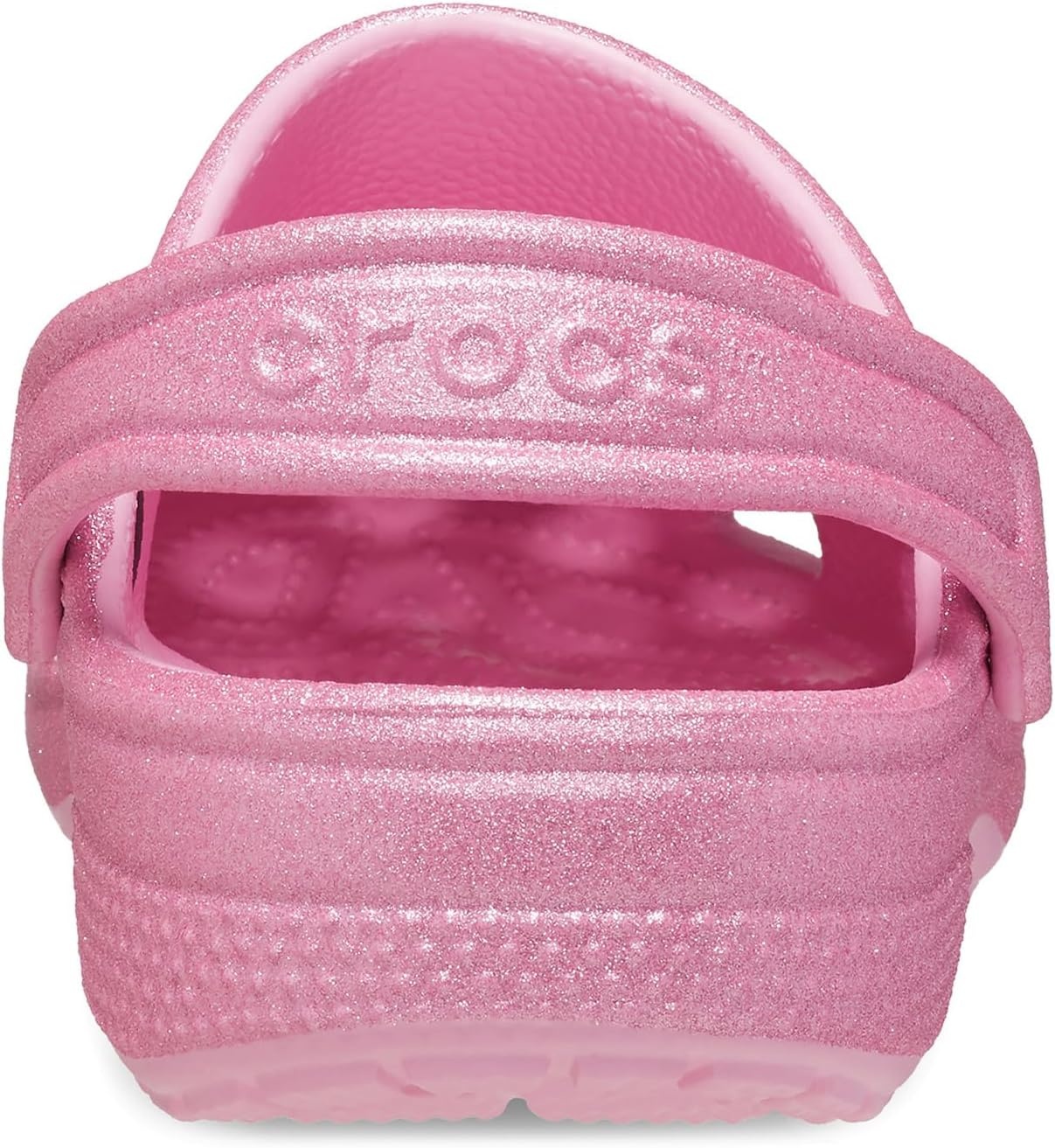 image:imageCrocs UnisexAdult Classic Glitter Clogs Toddler T PTGPink Tweed Glitter