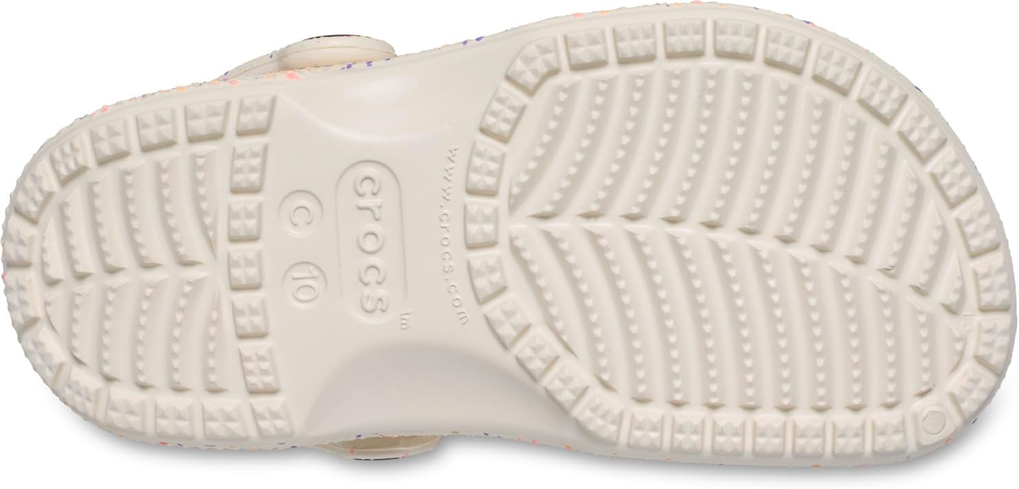 image:imageCrocs UnisexChild Classic Graphic ClogSummit WhiteMulti Glow Splatter