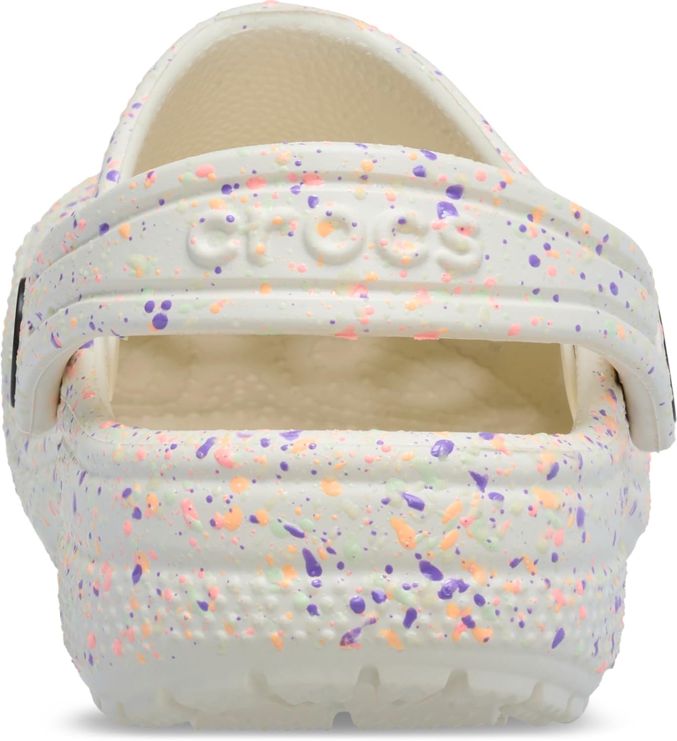 image:imageCrocs UnisexChild Classic Graphic ClogSummit WhiteMulti Glow Splatter