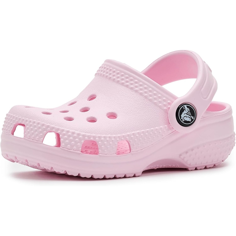 image:imageCrocs Baby Girls Classic Littles ClogsPink Milk