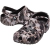 Crocs Athens Thong Sandal(Black Bleached Dye)