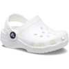 Crocs Baby Girls’ Classic Littles Clogs(White)