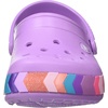 Crocs Kids’ Crocband Chevron Clog(Orchid)