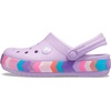 Crocs Kids’ Crocband Chevron Clog(Orchid)