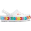 Crocs Kids’ Crocband Chevron Clog(White)