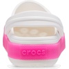 Crocs Kids’ Crocband Chevron Clog(White/Pink Crush)