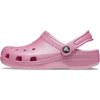 Crocs Unisex-Adult Classic Glitter Clogs (Toddler) T PTG(Pink Tweed Glitter)