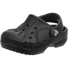 Crocs Baby Girls’ Classic Littles Clogs(Black)