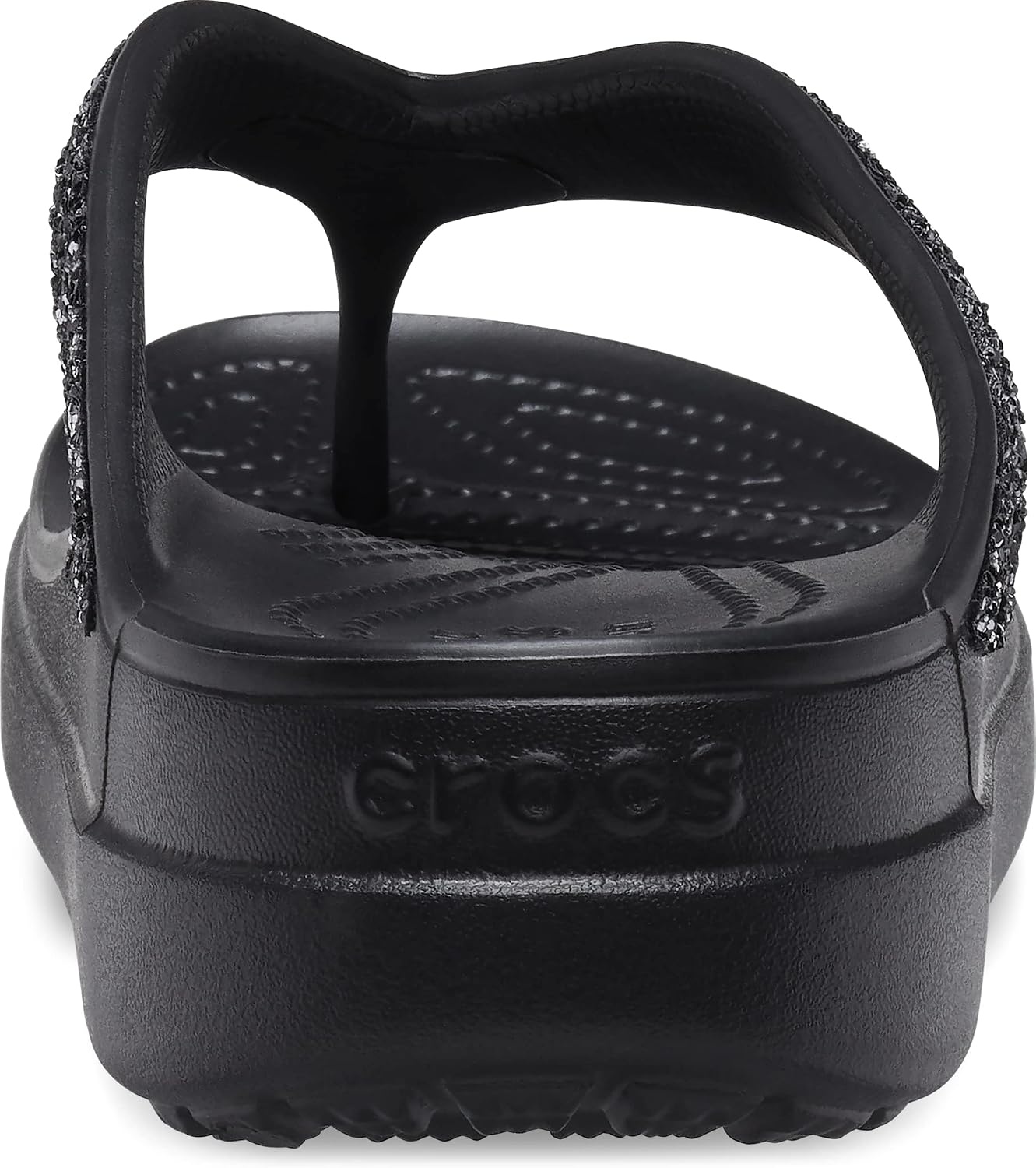 image:imageCrocs womens Sloane Glitter FlipBlack Glitter