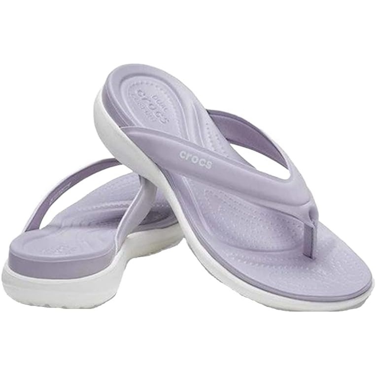 image:imageCrocs Womens Capri V Sporty Flip FlopMauve Mist