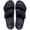Crocs Women’s Brooklyn Buckle Low Wedges(Deep Navy)