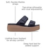 Crocs Women’s Brooklyn Buckle Low Wedges(Deep Navy)