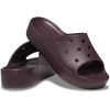 Crocs Women’s Classic Platform Slide Sandals(Dark Cherry)