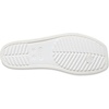 Crocs Women’s Miami Toe Loop Sandals | Square Toe Flat | Flexible Straps | Croslite Foam Footbed(Chalk)