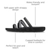 Crocs Women’s Splash Strappy Sandals(Black)