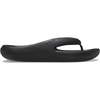 Crocs Unisex-Adult Mellow Flip Flops, Recovery Slides, Bone, Black, 6 Men/8 Women
