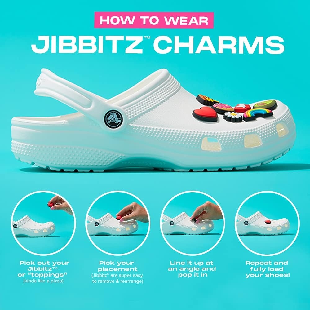 image:imageCrocs Jibbitz 10Pack Shoe CharmsMulticolor
